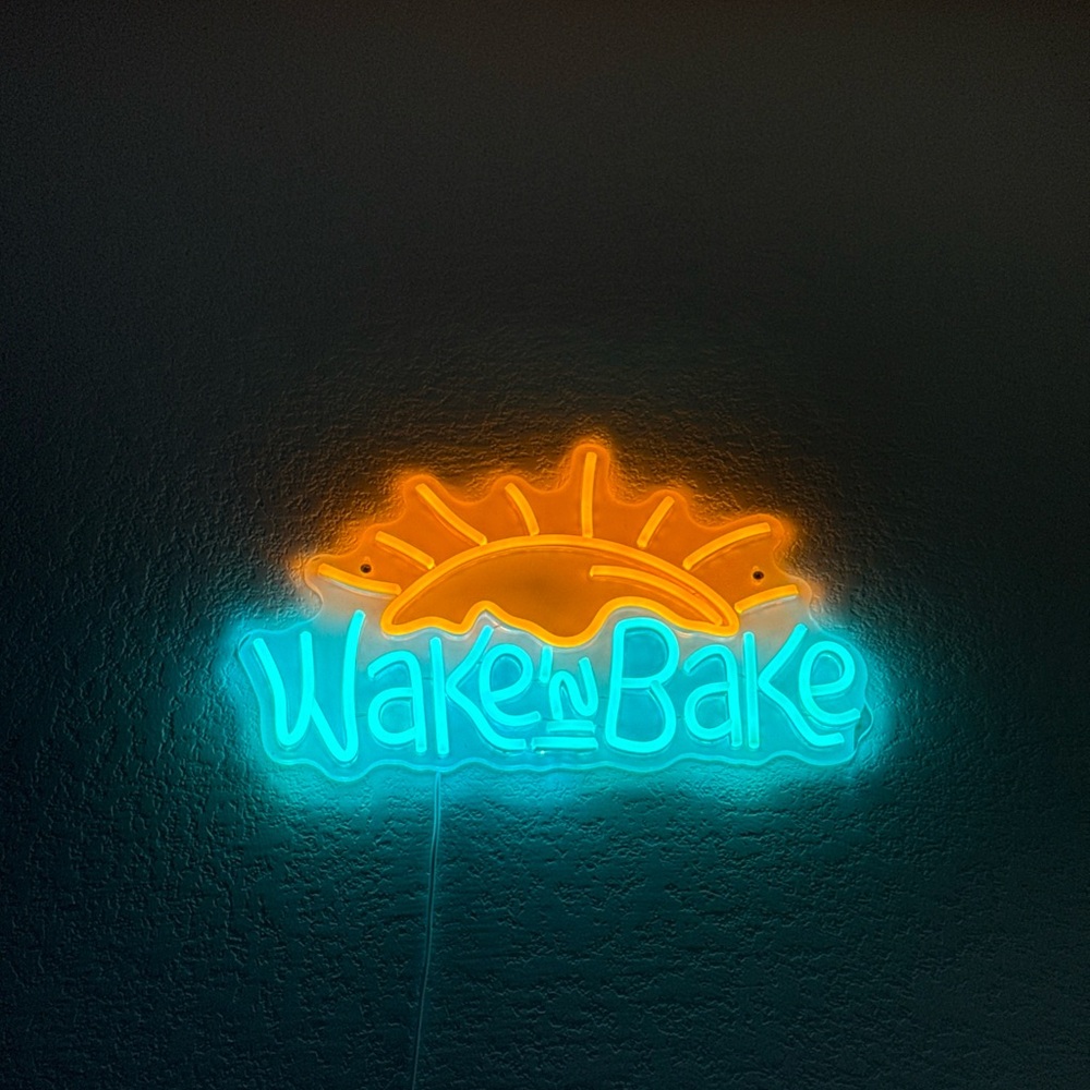 Wake n Bake Neon Sign